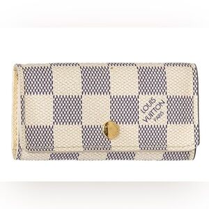 Louis Vuitton LV Damier Azure Key Case - Discontinued